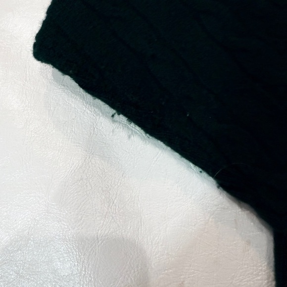 Brooks Brothers Dark Green Cable Knit Crewneck Sweater - Picture 4 of 6